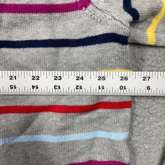 La Ligne X Target Sweater Women's Plus 3X Gray Stripe Pullover Cashmere Blend - Picture 5 of 14